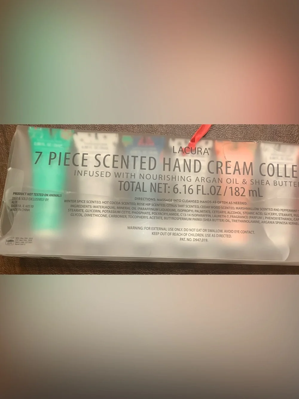 Lacura Winter Scented Hand Cream -Set of 7